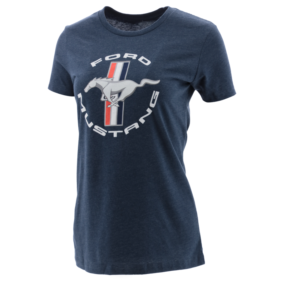 Ford  Mustang Women's Tribar T-Shirt