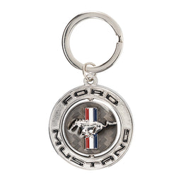 Ford Mustang Tribar Spinner Keychain