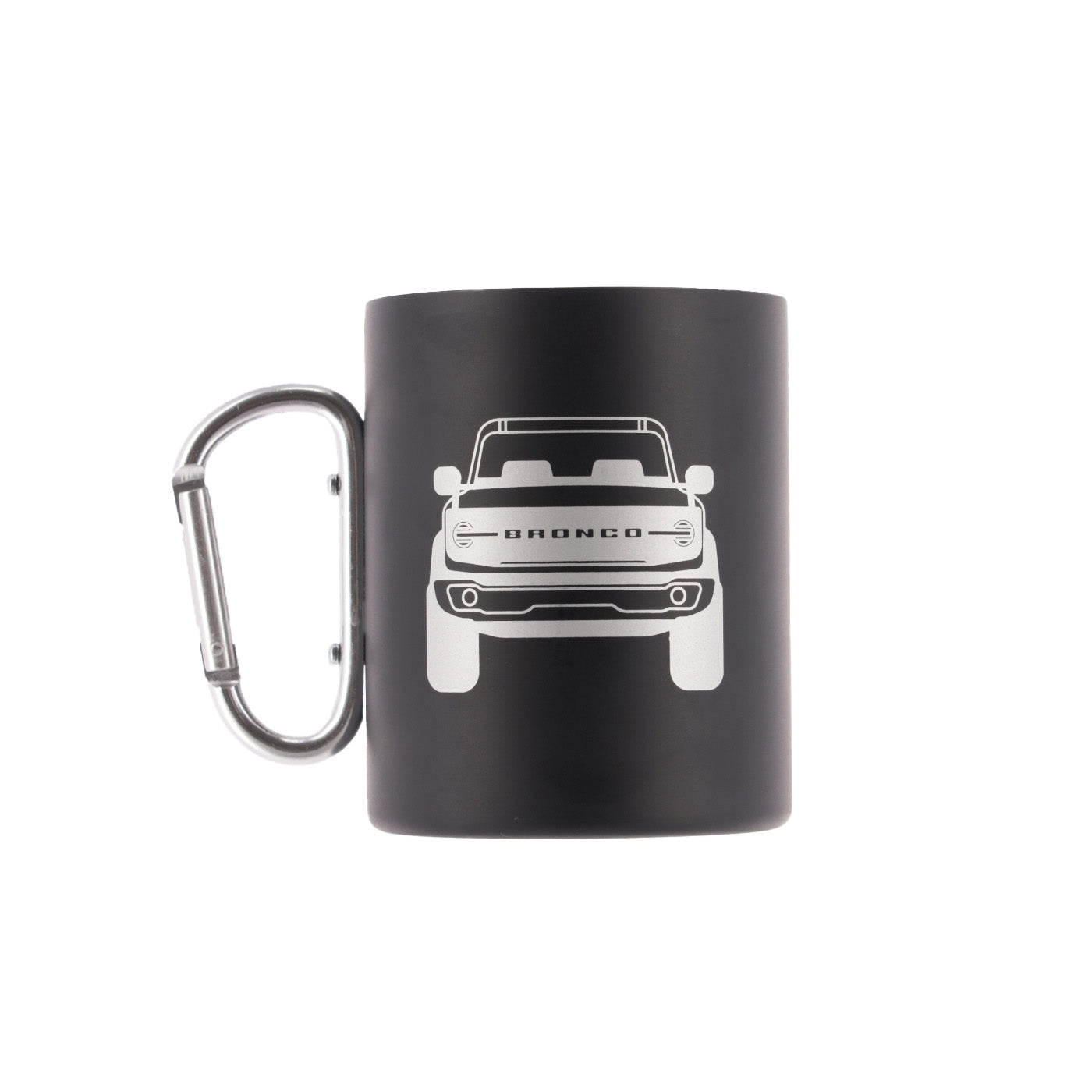 Ford Bronco Carabiner Handle Stainless Mug