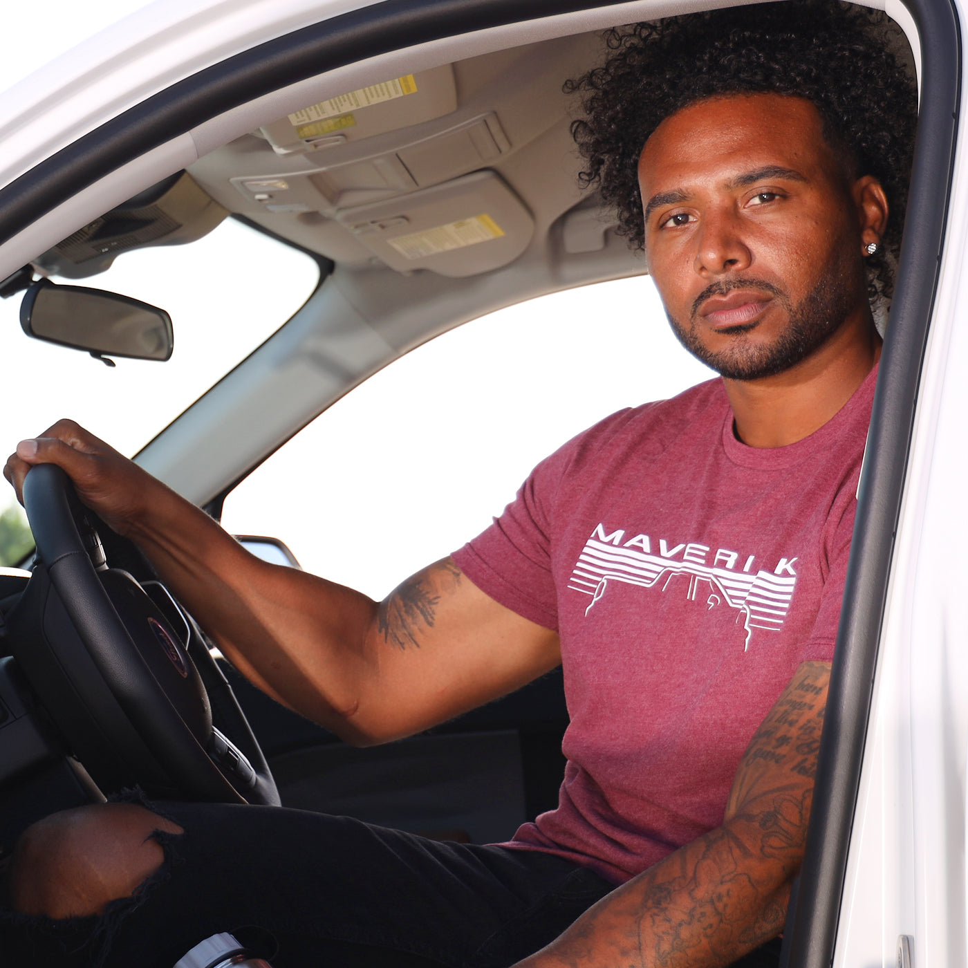 Ford Maverick Men's Graphic Truck T-Shirt
