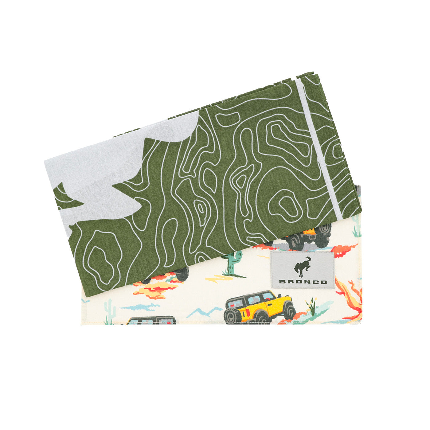 Ford Bronco 2-Pack Bandana Set