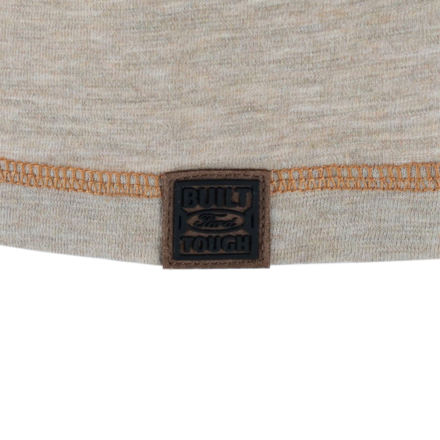 Ford Trucks Men's Built Ford Tough Long Sleeve Henley Shirt