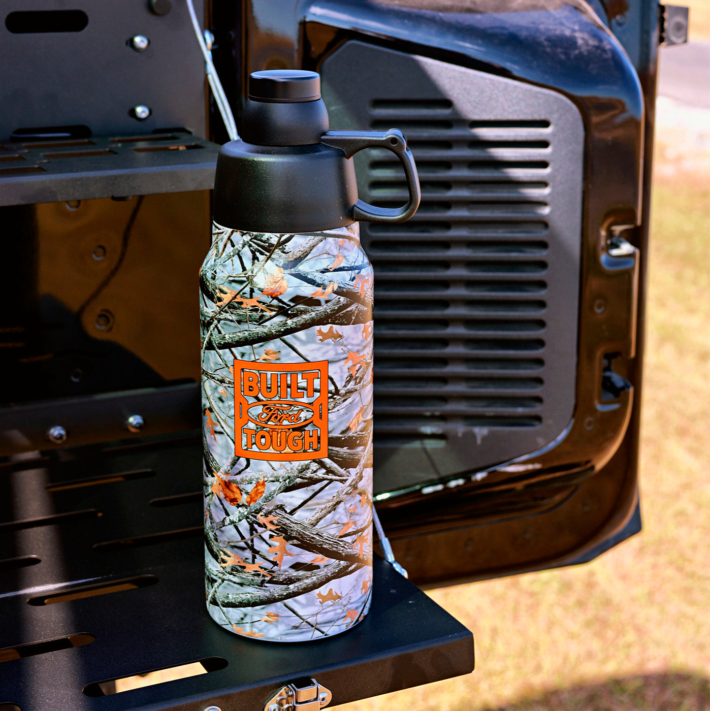 Ford Trucks Built Ford Tough Camo Drinkware
