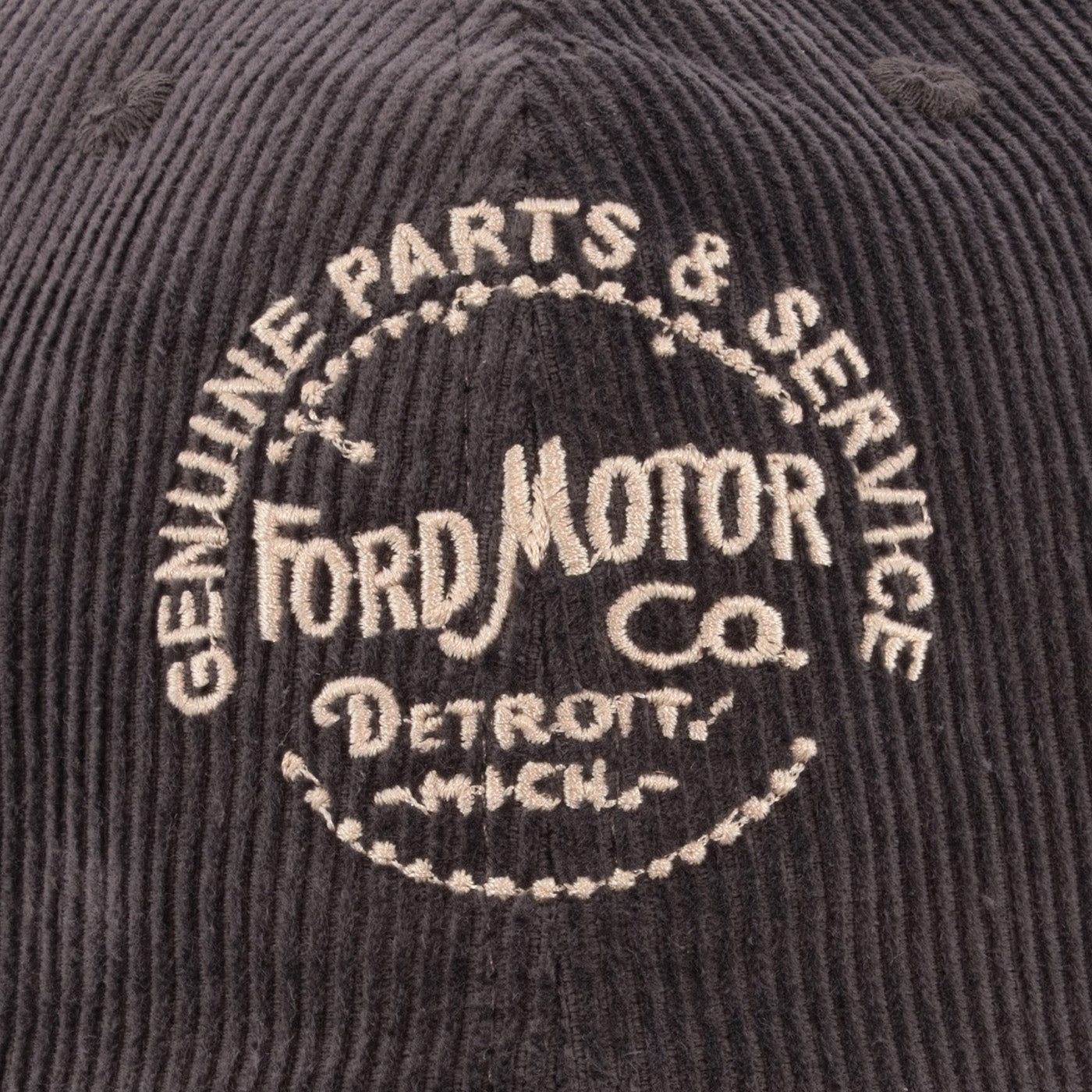 Ford Genuine Parts Fine Wash Corduroy Embroidery
