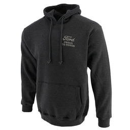 Ford Proud to Honor Men's Eagle Hooded Pullover Fleece