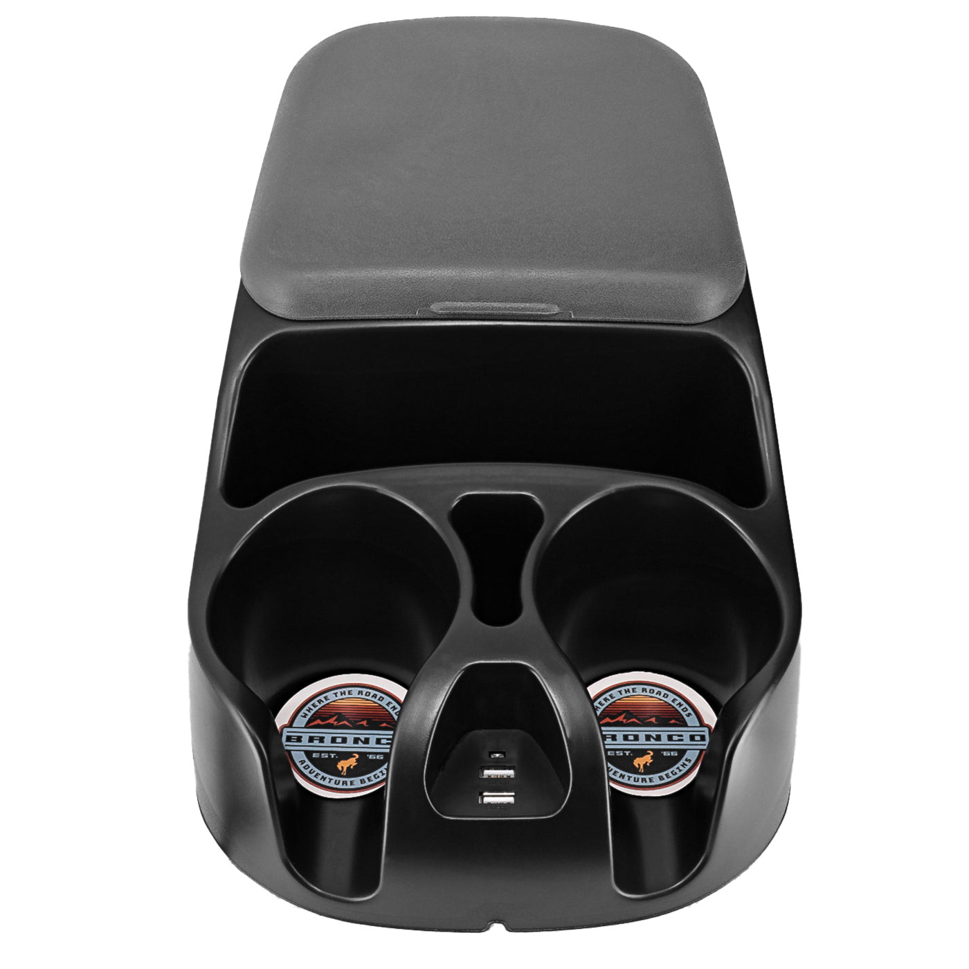 Ford Bronco Roads End Car Coaster Set of 2