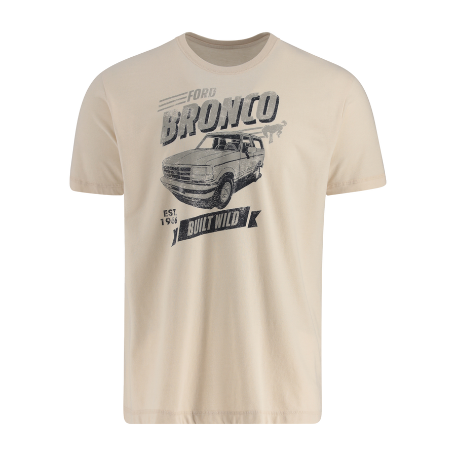 Ford Bronco Men's Retro Built Wild T-Shirt