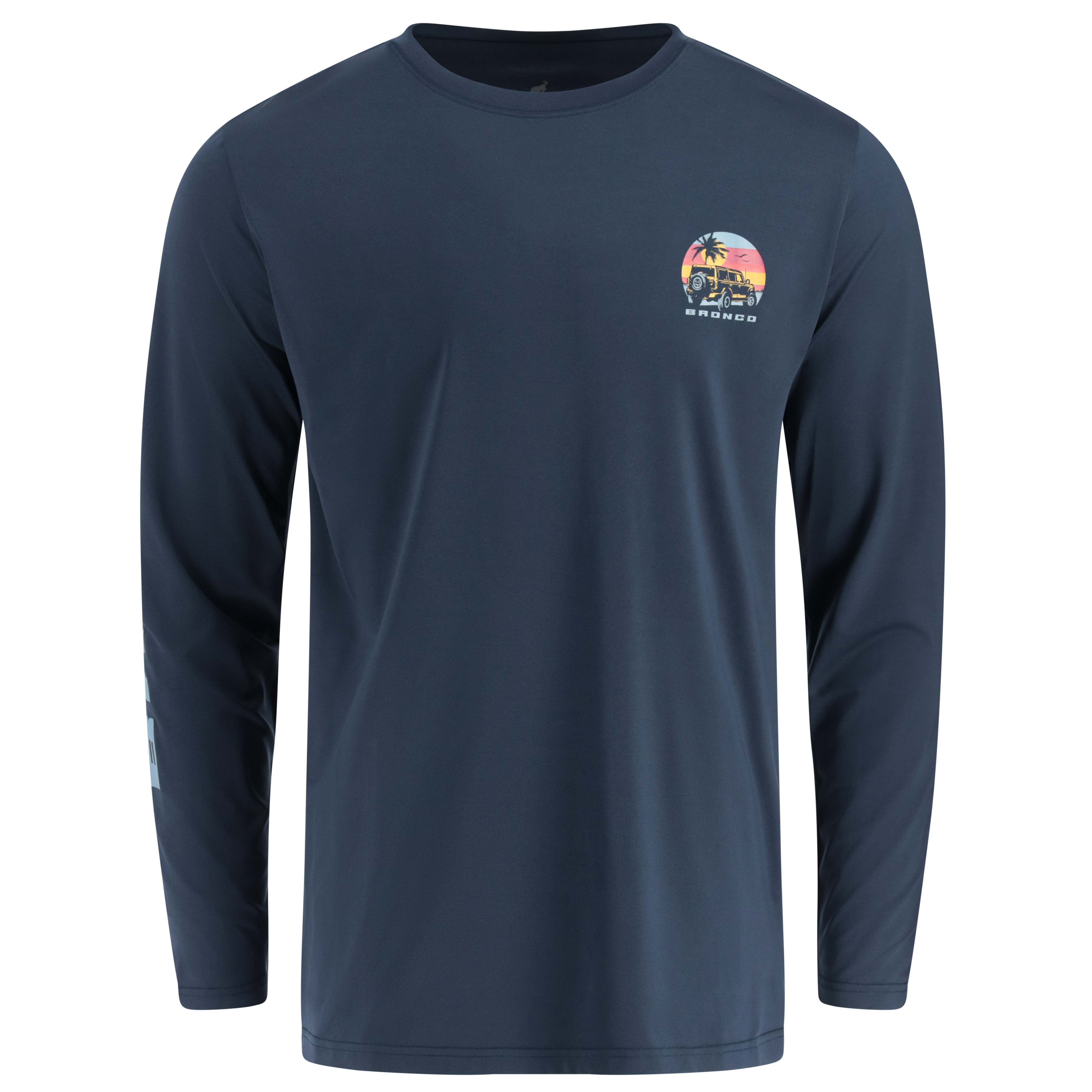 Ford Bronco Men's Performance Beach Scene Sun Tee