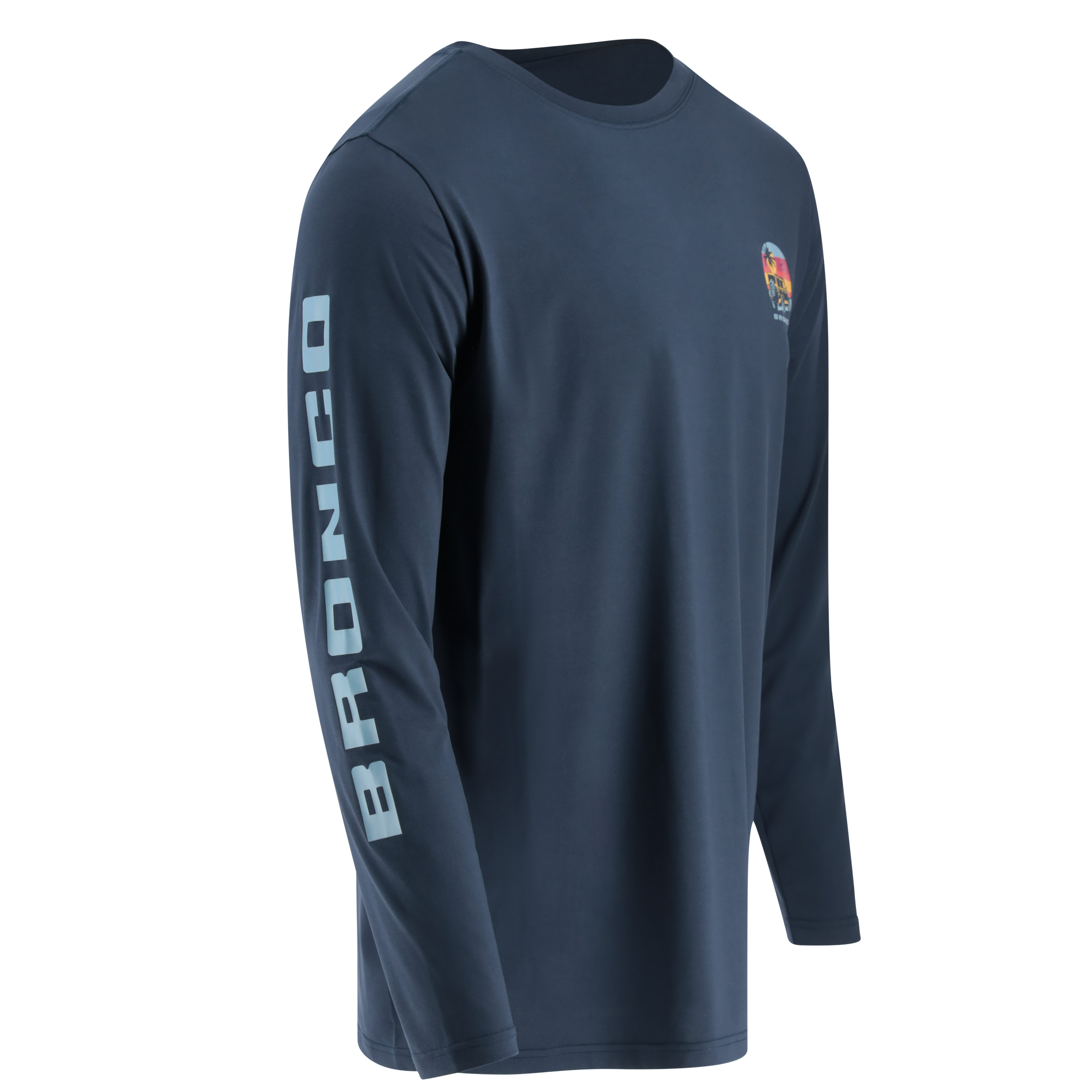 Ford Bronco Men's Performance Beach Scene Sun Tee