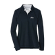 Ford Executive Peter Millar SCRIPT LOGO Women's Raglan Sleeve Perth Layer Quarter-Zip Pullover