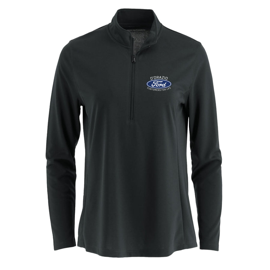Ford Dealer Women's Micro Mesh 1/4-Zip Pullover